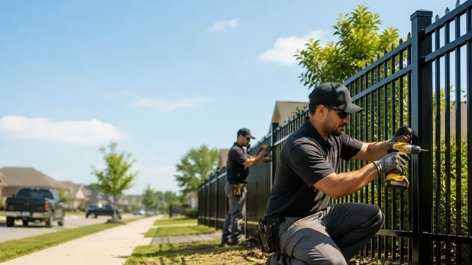 Metal Fence Installation in Radford, VA